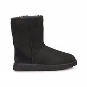 UGG Classic Short Weave Black Boots