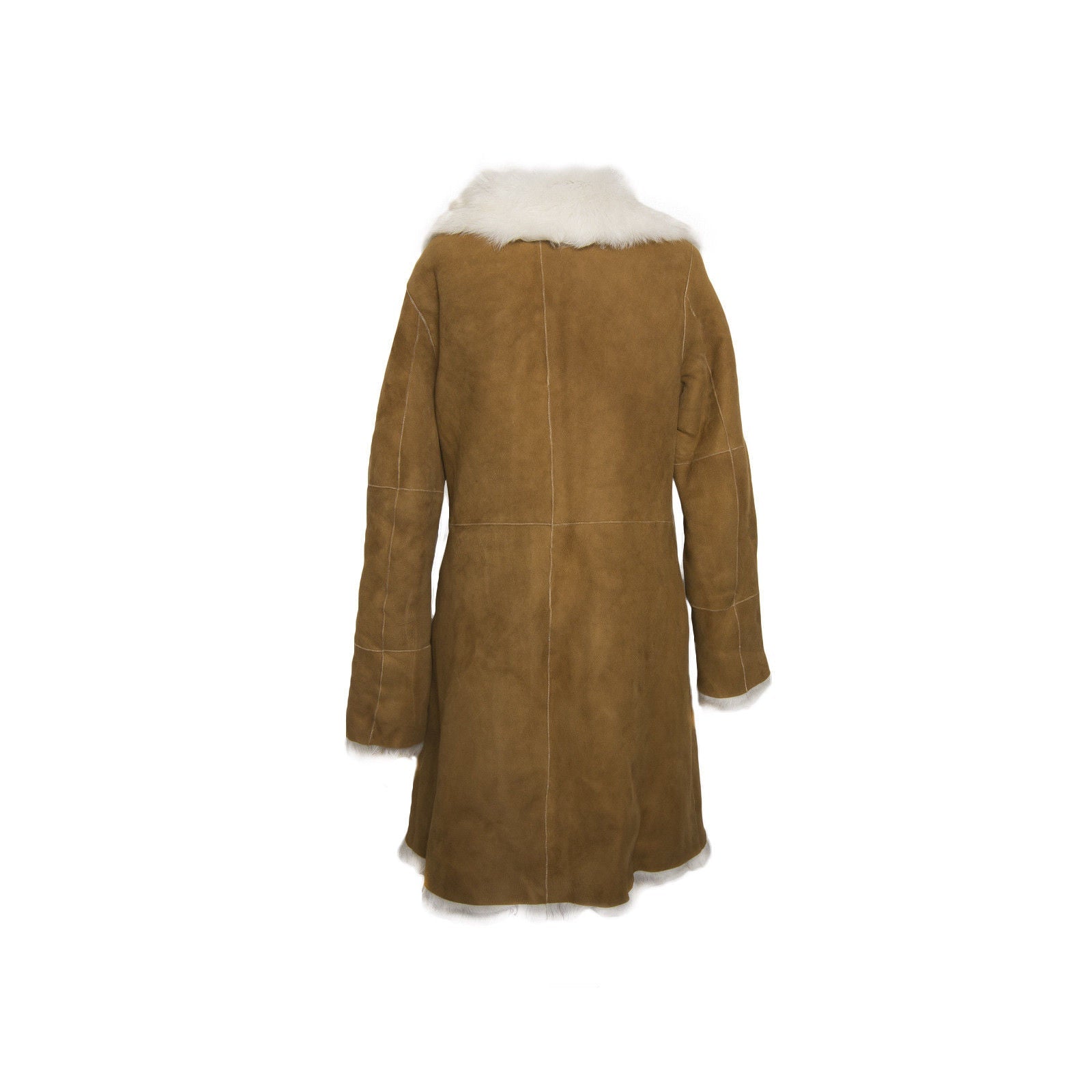 UGG Vanesa Toscana Shearling Coat Chestnut