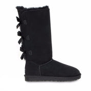 UGG Bailey Bow Tall Black Boots