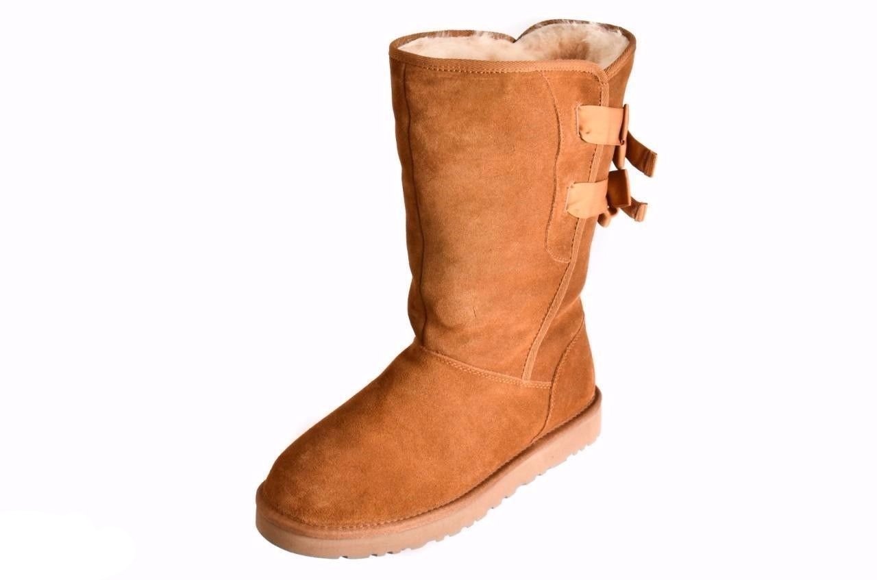 UGG EVERLEIGH CHESTNUT TALL BOOTS