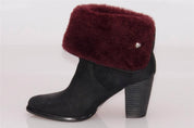 UGG LAYNA BLACK ANKLE BOOTS