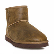 UGG Classic Mini Bomber Leather Chestnut Boots - Men's