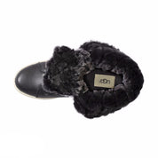 UGG Croft Luxe Quilt Black Boots