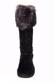 UGG ROSANA BLACK BOOTS