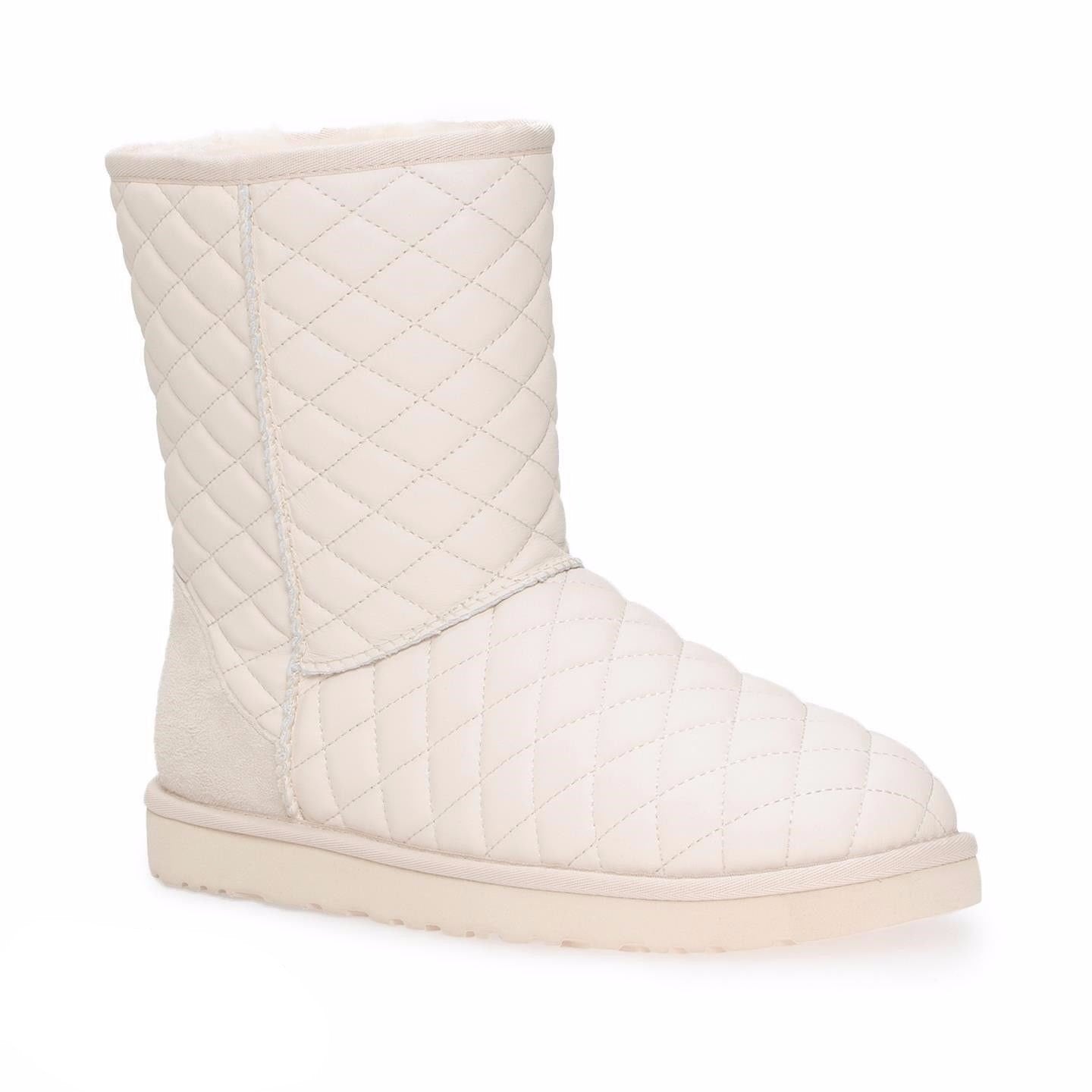 UGG Classic Short Quilted Fresh Snow Boots