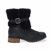 UGG Blayre II Leather Black Boots