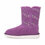 UGG Bailey Button Tehuano Purple Passion Boots