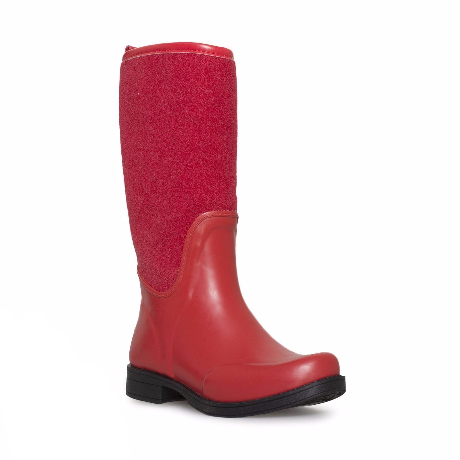 UGG Reignfall Lipstick Red Rainboots