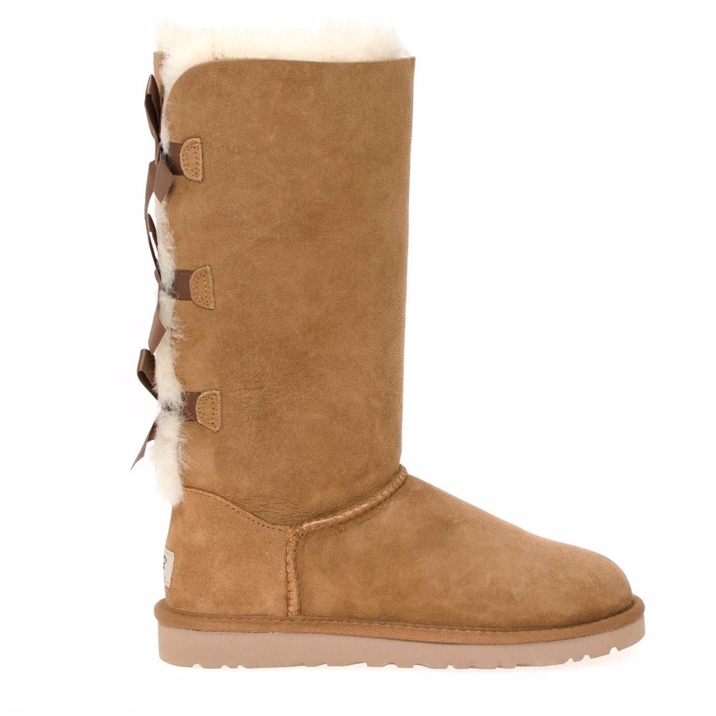 UGG Bailey Bow Tall Chestnut