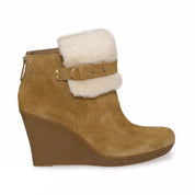 UGG ANTONIA CHESTNUT ANKLE BOOTS