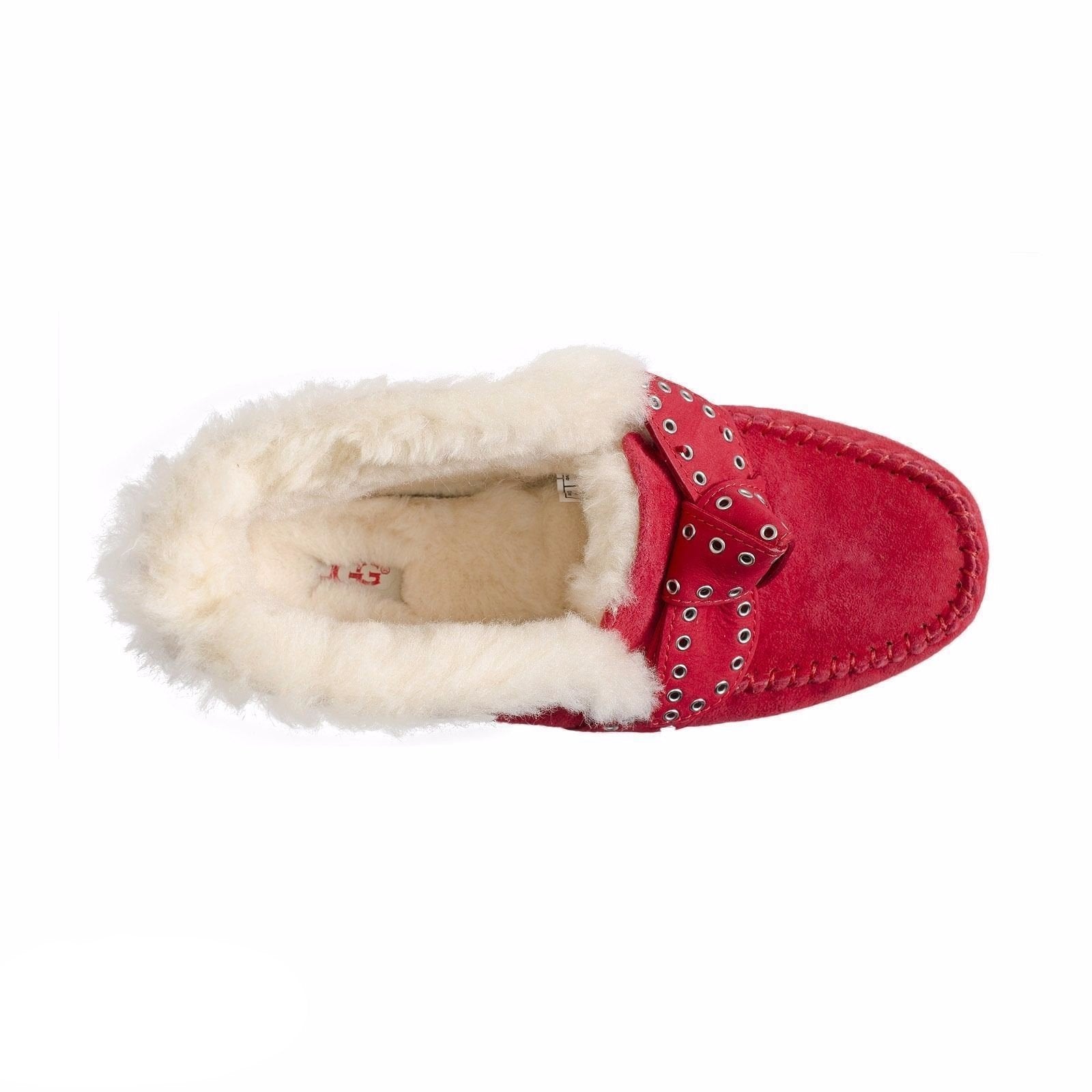 UGG Poler Lipstick Red Slippers