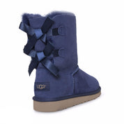 UGG Bailey Bow Solid Peacoat Boots