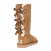 UGG Bailey Bow Tall Chestnut