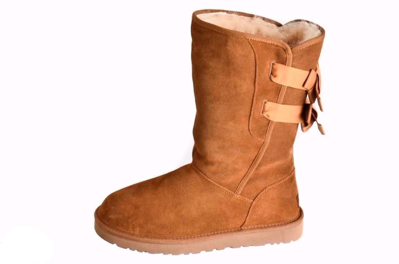 UGG EVERLEIGH CHESTNUT TALL BOOTS