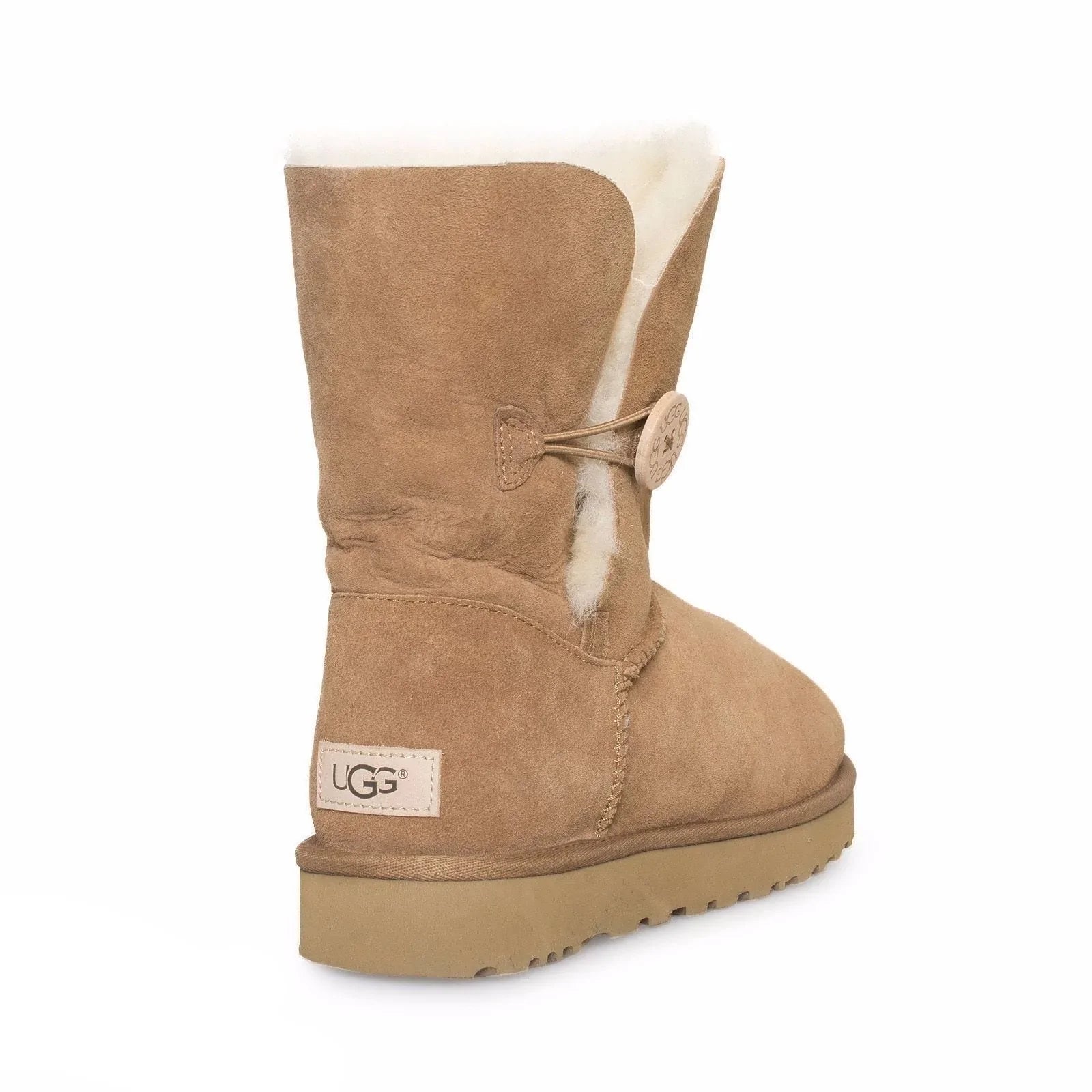 UGG Bailey Button II Chestnut Boots - Youth