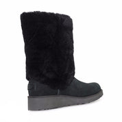 UGG Ariella Luxe Diamond Black Boots