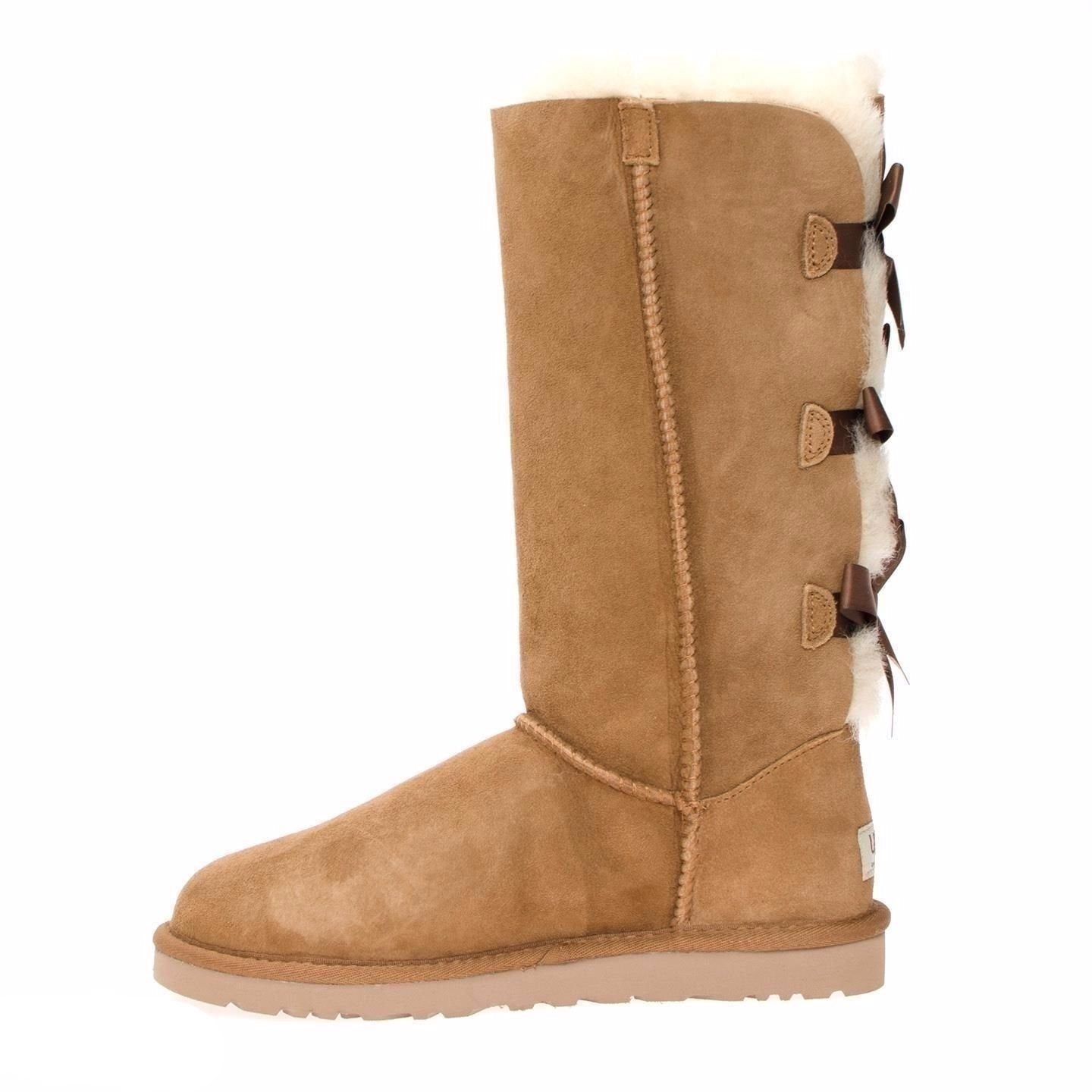 UGG Bailey Bow Tall Chestnut