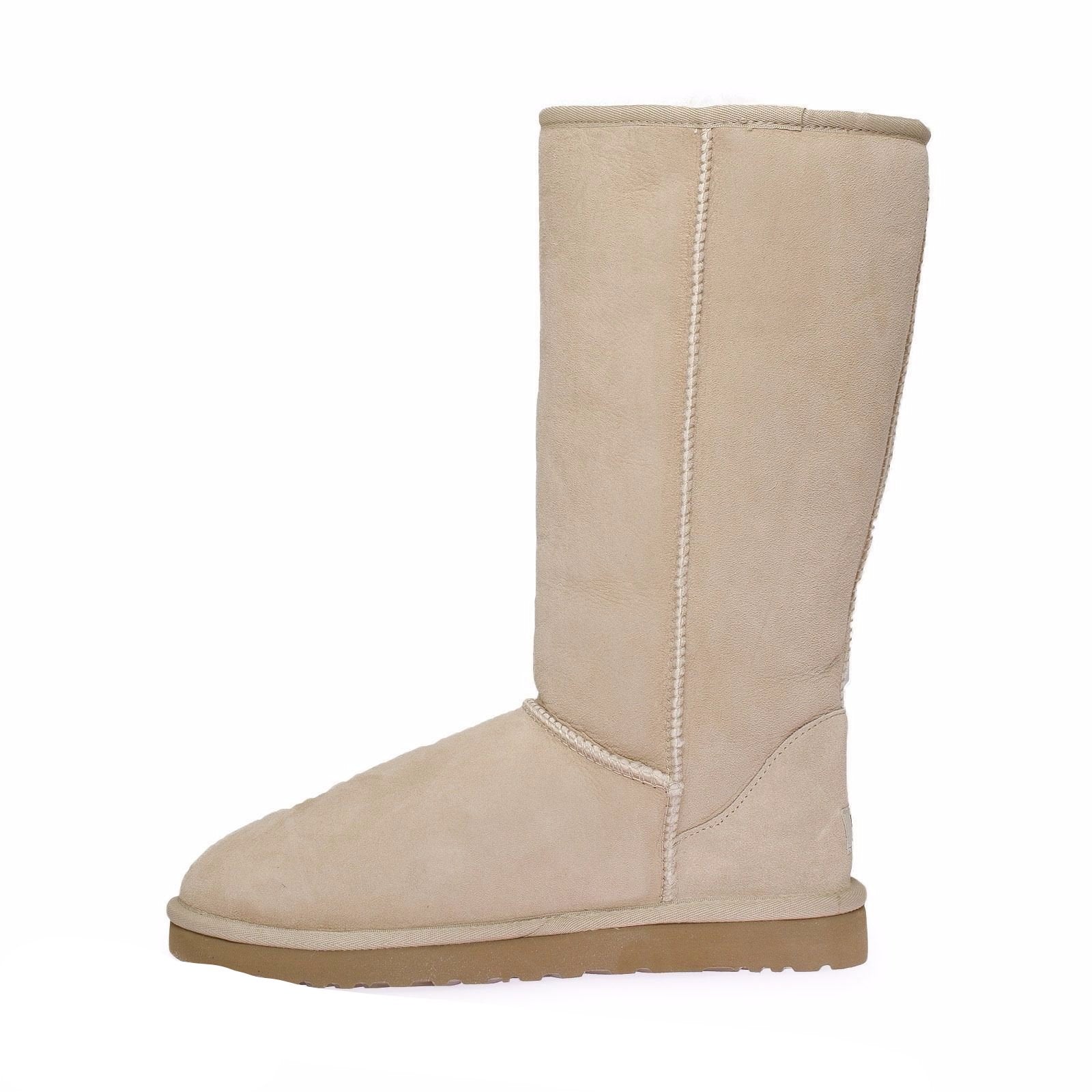 UGG Classic Tall Sand Boots - Women's