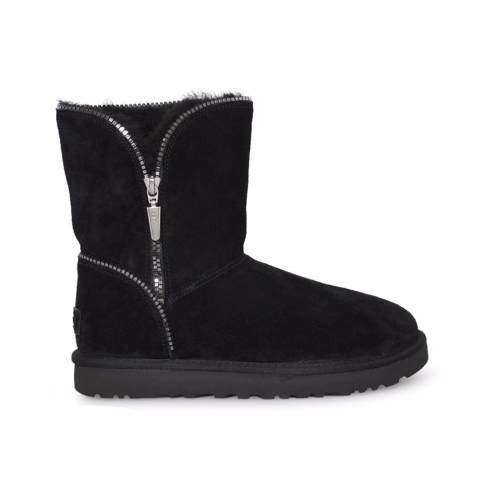 UGG Florence Black Boots