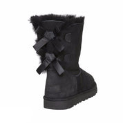 UGG Bailey Bow II Black Boots - Women's