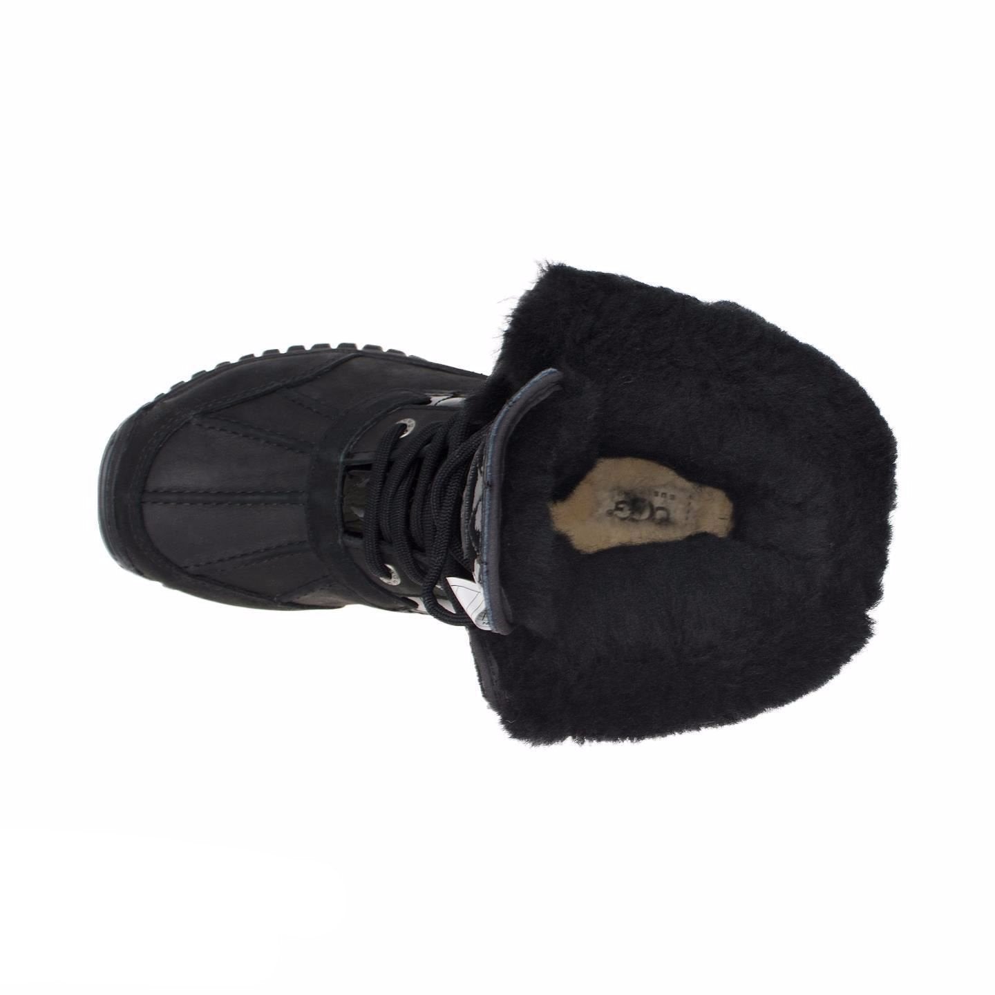 UGG Adirondack Quilted Black Boots