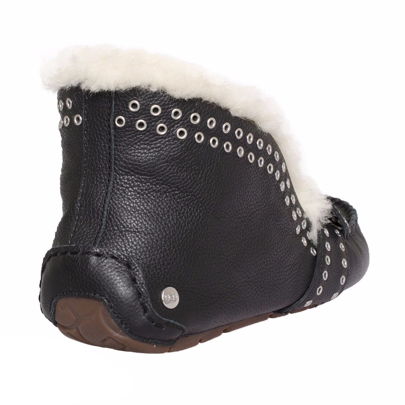 UGG Poler Black Slippers