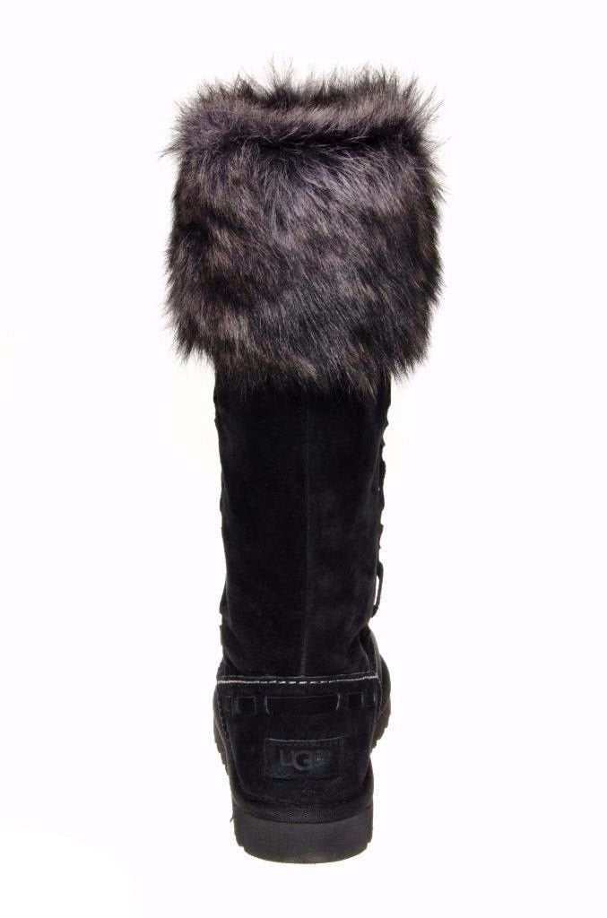 UGG ROSANA BLACK BOOTS