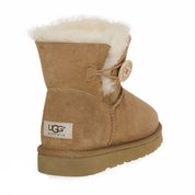 UGG Mini Bailey Button Chestnut Boots