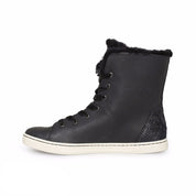 UGG Croft Exotic Velvet Black Sneakers