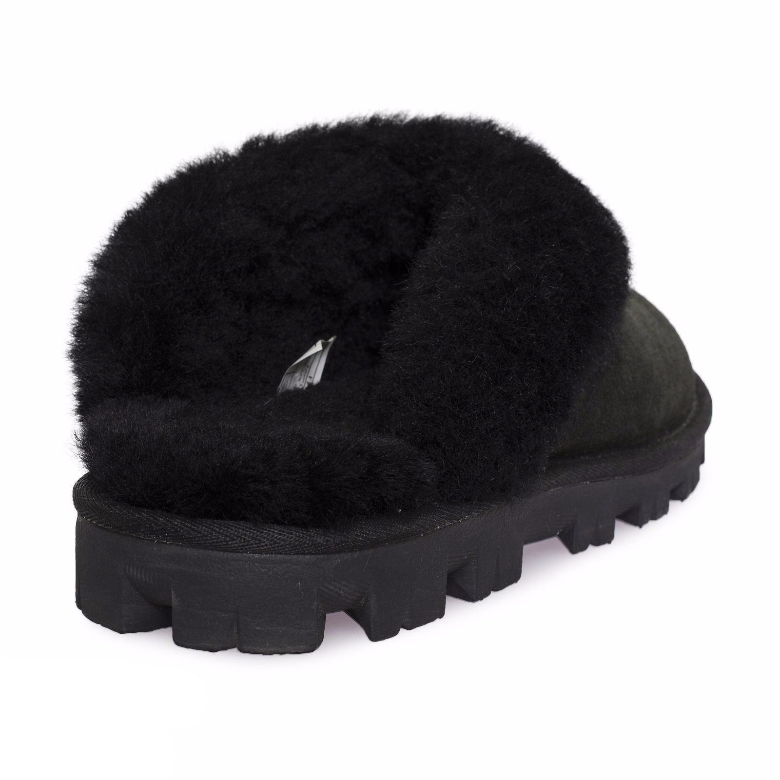 UGG Coquette Black Slippers