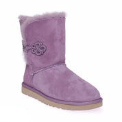 UGG Bailey Mariko Geaode Lilac Boots