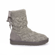 UGG Isla Heathered Charcoal Boots