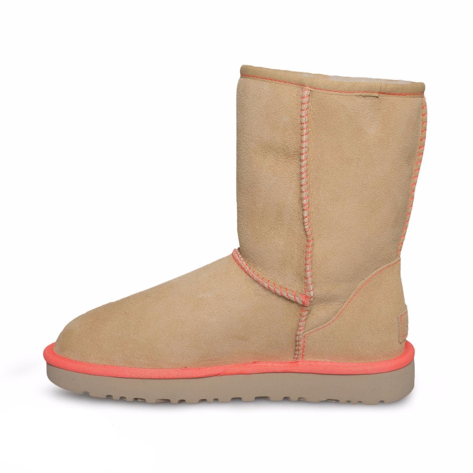 UGG Classic Short Neon II Soft Ochre Boots