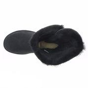 UGG Bailey Button Triplet Black Boots