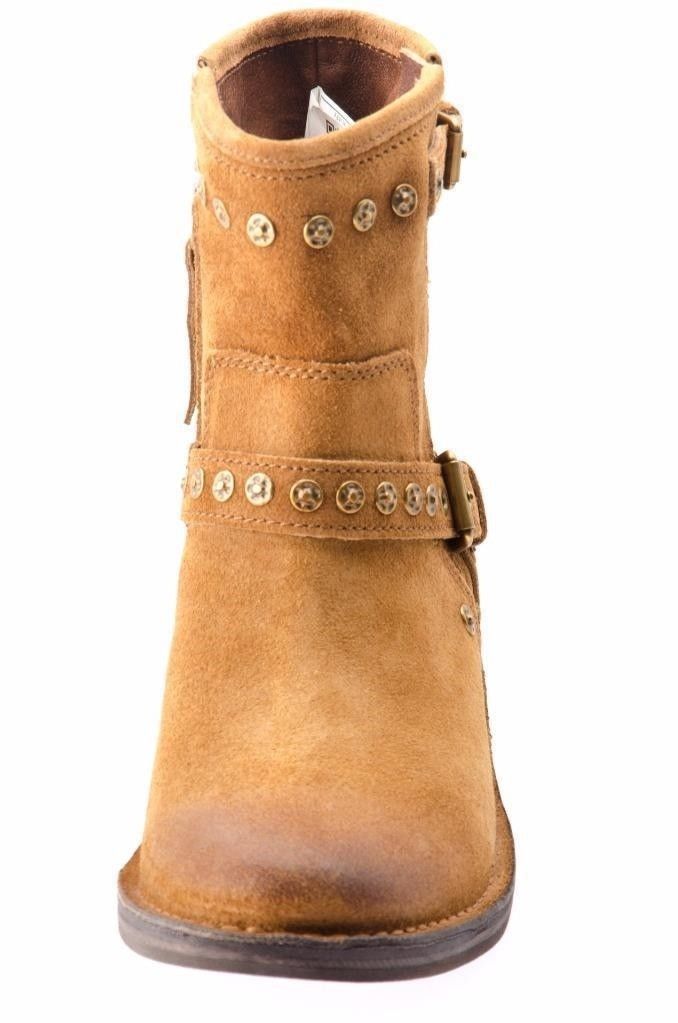 UGG FABRIZIA CHESTNUT ANKLE BOOTS