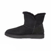 UGG Classic Cuff Mini Black Boots