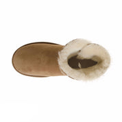 UGG Mini Bailey Button Chestnut Boots