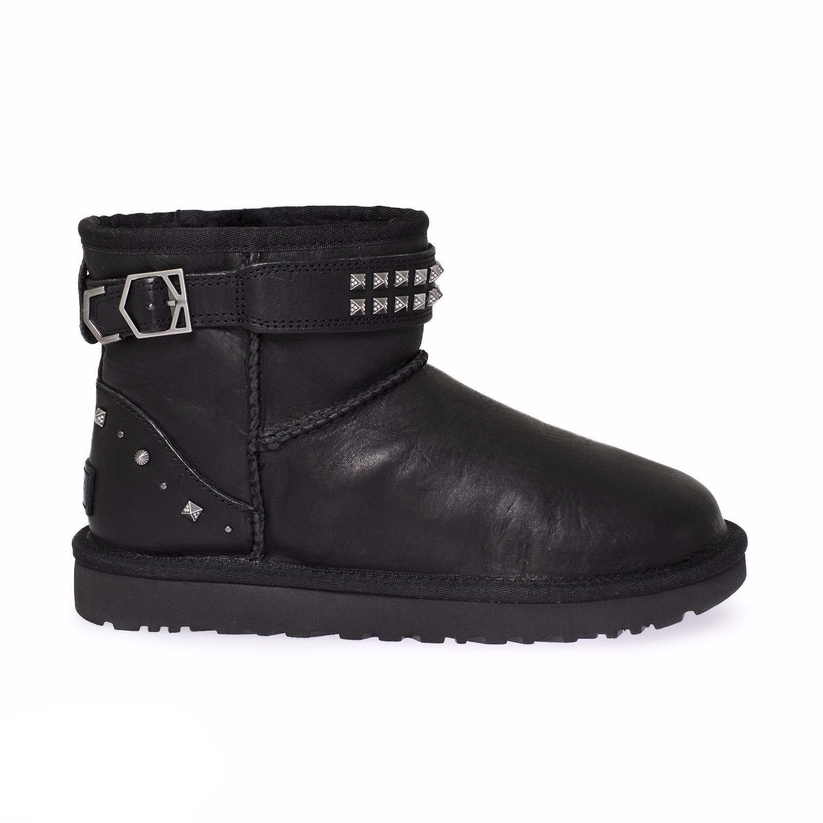 UGG Neva Deco Black Boots