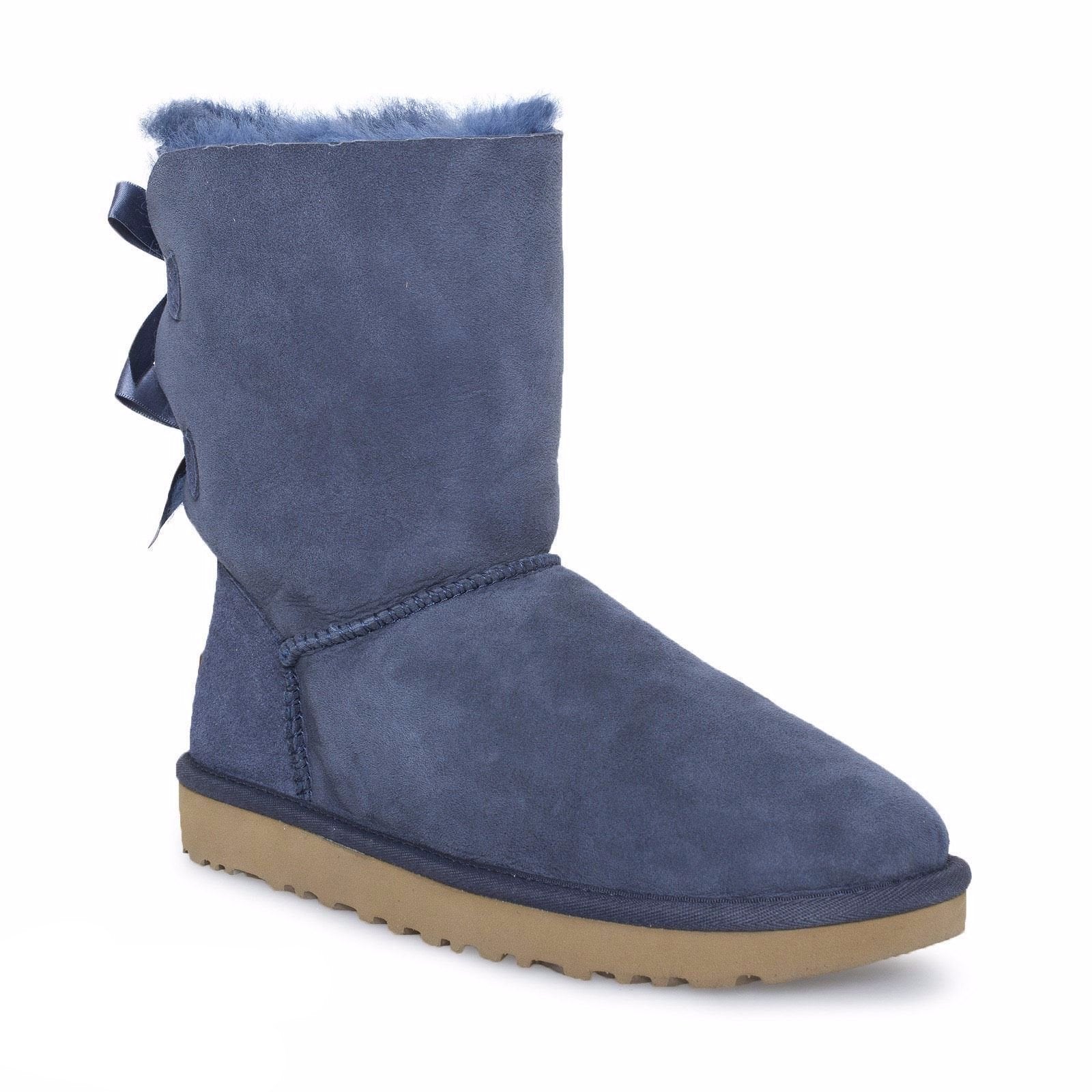 UGG Bailey Bow II Navy Boots