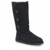 UGG Bailey Button Triplet Black Boots