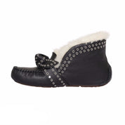 UGG Poler Black Slippers