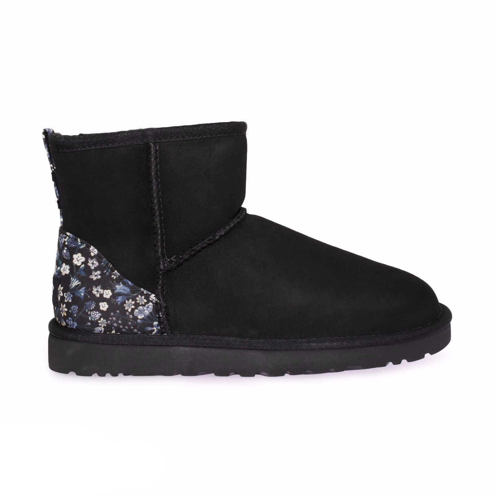 UGG Classic Mini Liberty Black Boots