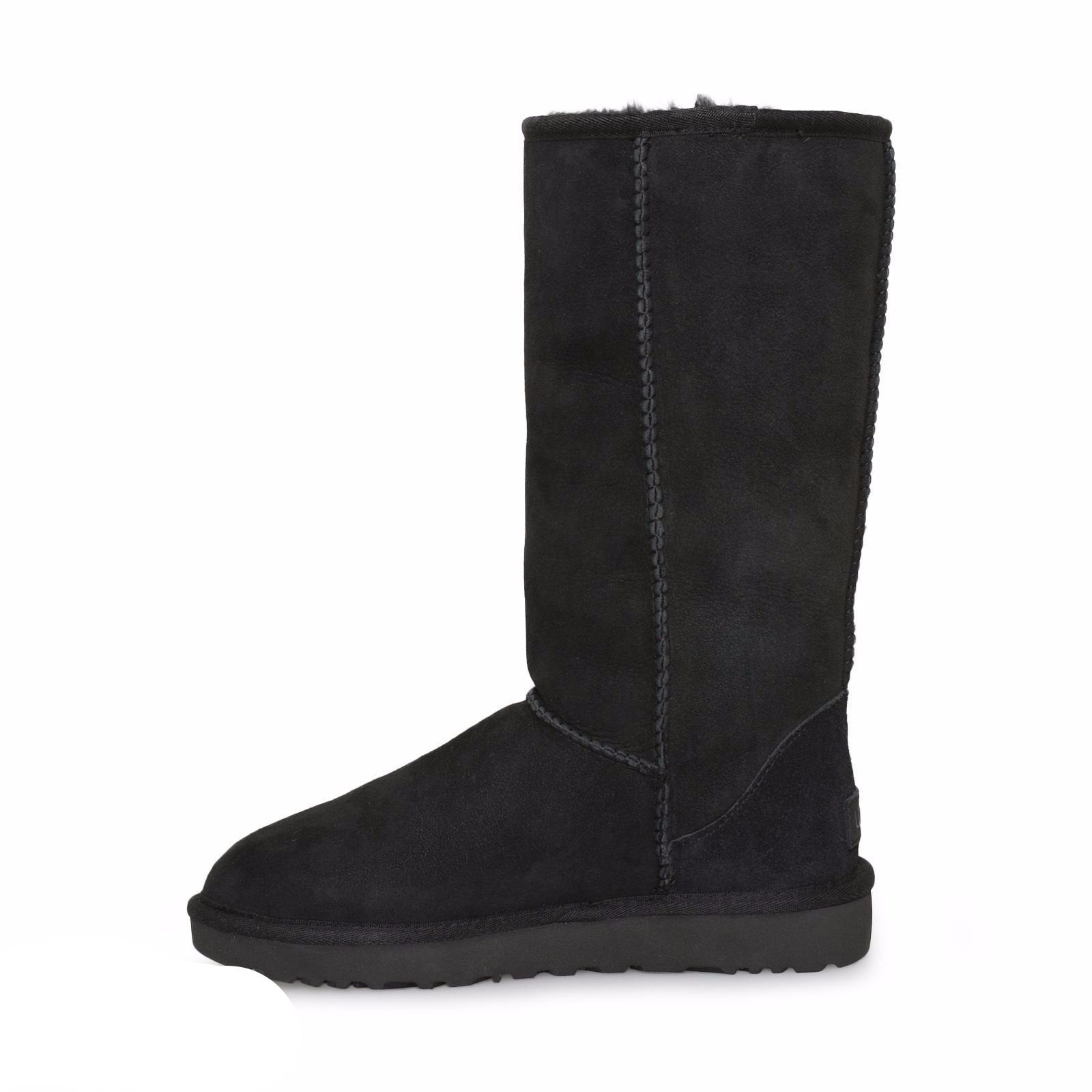 UGG Classic Tall II Black Boots - Women's