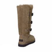 UGG Bailey Button Triplet Dead Leaf Boots