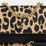 Coach Klare Crossbody Bag With Leopard Print