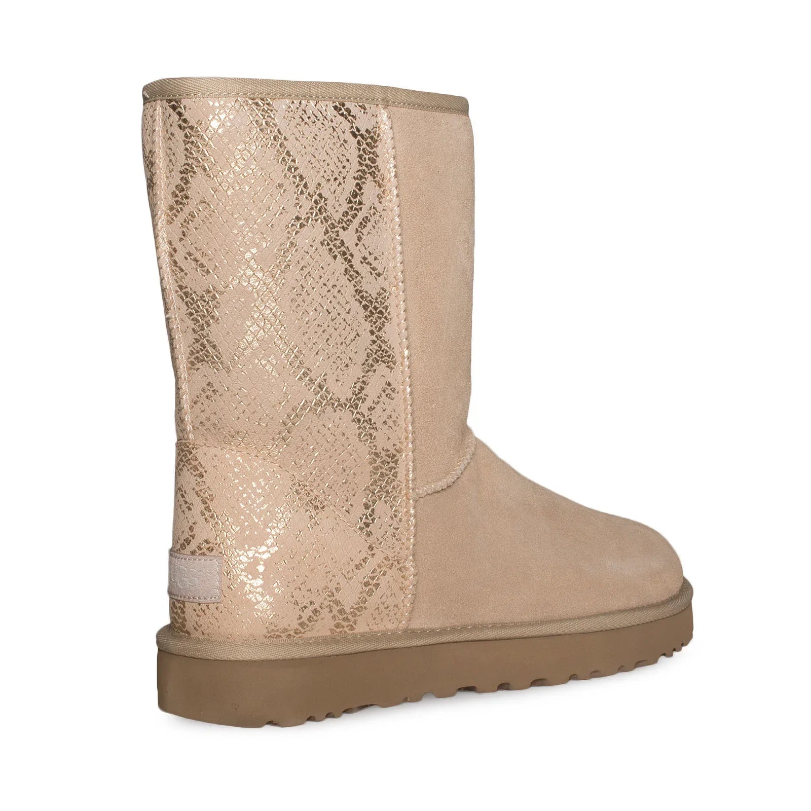 UGG Classic Short Metallic Snake Gold boots - Women's