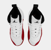 Air Jordan 12 Retro Cherry Preschool Lifestyle Shoes (Cherry/White)