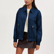 Coach Outlet Snap Front Harrington Bomber