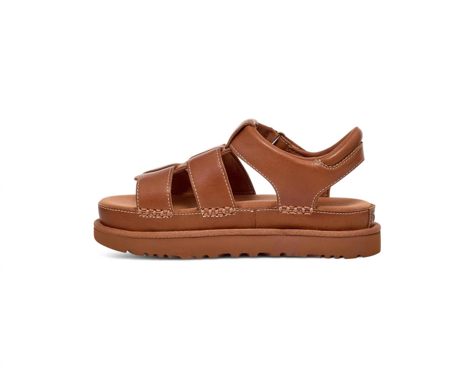 Women's Goldenstar Strap Sandal In Tan