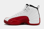 Air Jordan 12 Retro Cherry Grade School Lifestyle Shoes (Cherry/White)